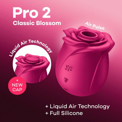 Вакуумний кліторальний стимулятор Satisfyer Pro 2 Classic Blossom (м'яте паковання)