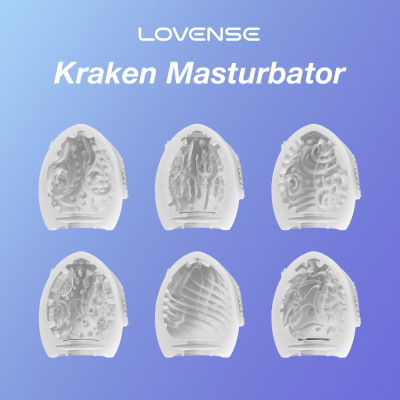 Набір яєць мастурбаторів Lovense Kraken Masturbator Egg Box