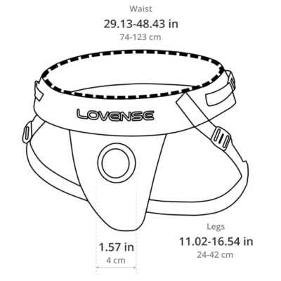 Трусики для страпону Lovense Strapless Harness
