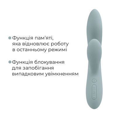 Вібратор-кролик Svakom Chika з підігрівом