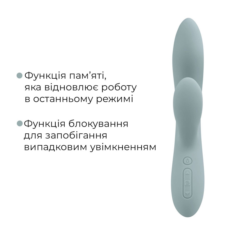 Вібратор-кролик Svakom Chika з підігрівом