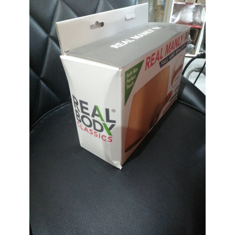 Страпон Real Body — Real Manly full and realistic L/XL (м'ята упаковка)