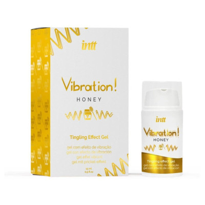 Рідкий вібратор Intt Vibration Honey (15 мл) (м'ята упаковка)