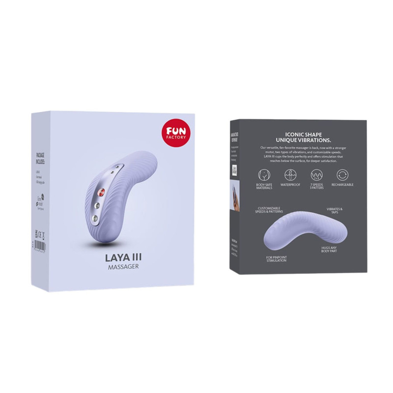 Вібромасажер Fun Factory LAYA 3 Pro Violet
