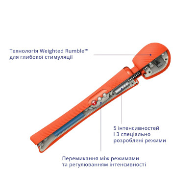 Вібромасажер Fun Factory VIM sunrise orange