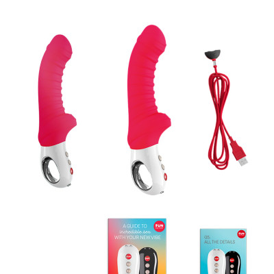 Вібратор Fun Factory Tiger India Red