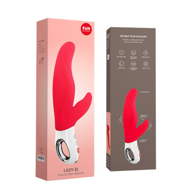 Вібратор Fun Factory Lady Bi India Red