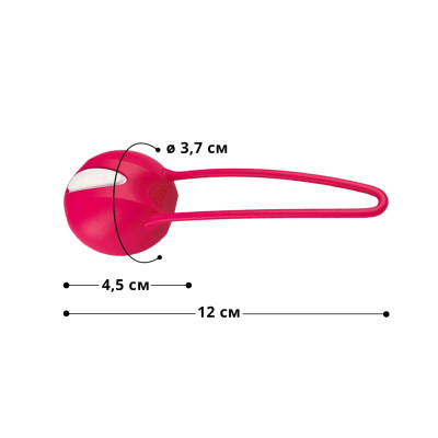 Вагінальна кулька Smartball Uno, червона