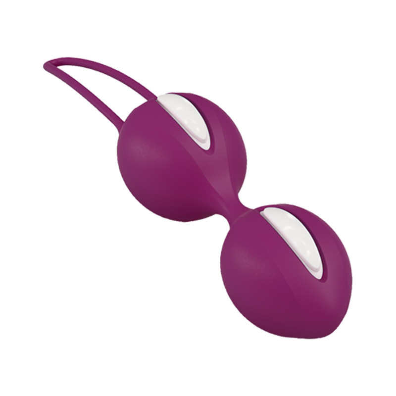 Вагінальні кульки Fun Factory Smartballs Duo White-Grape