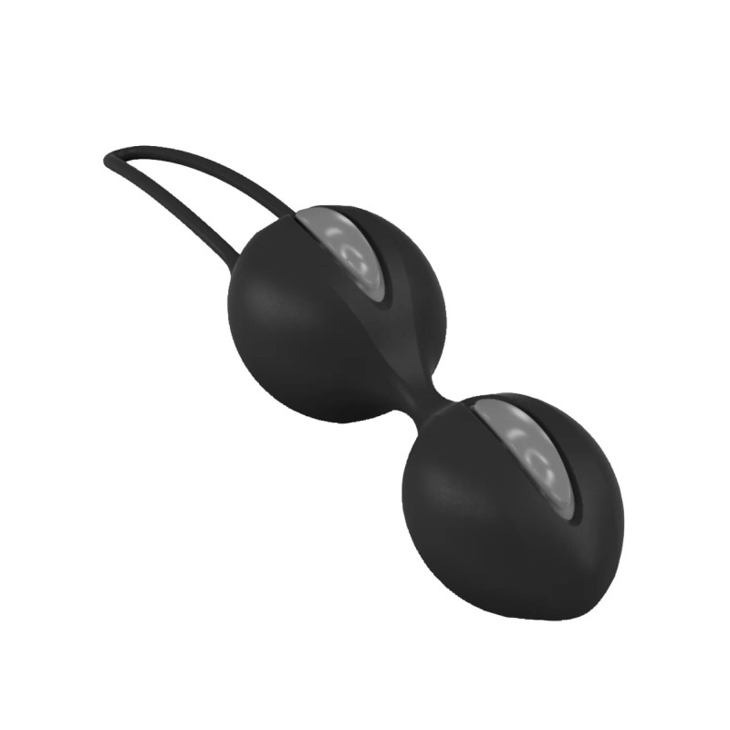 Вагінальні кульки Fun Factory Smartballs Duo Grey-Black