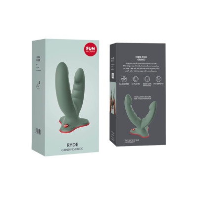 Подвійний фалоімітатор Fun Factory Ryde Wild Olive