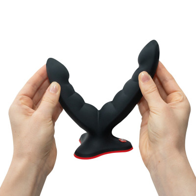 Подвійний фалоімітатор Fun Factory Ryde Black