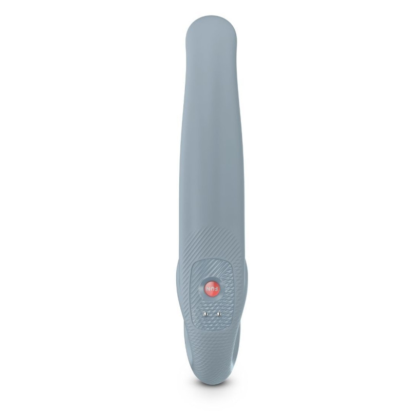 Безремневий страпон із вібрацією Fun Factory SHARE VIBE PRO cool grey, регульований