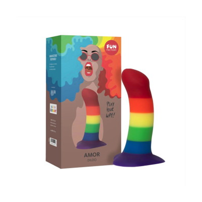 Фалоімітатор Fun Factory Amor Pride Edition