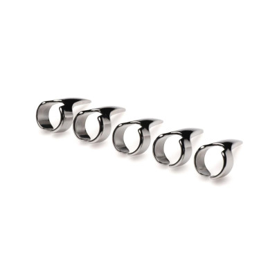 Набір кілець з кігтями Master Series Five-Piece Sensation Claw Rings - Silver (м'ята упаковка)