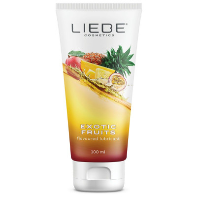  Лубрикант на водній основі Liebe Lubricant Exotic Fruits 100 мл (термін 05.2025)