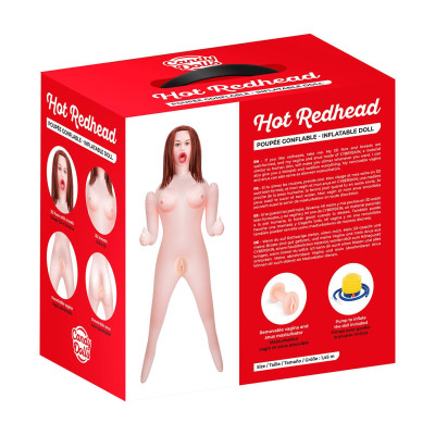 Надувна лялька Candy Dolls Hot Redhead (м'ята паковання)