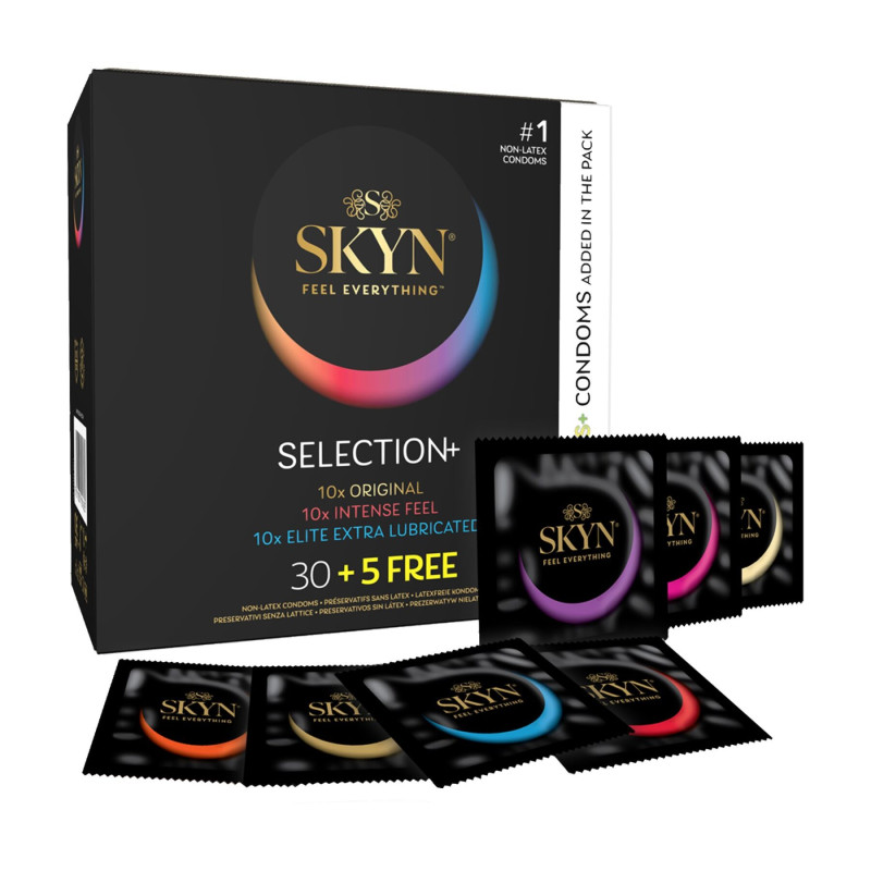 Набір презервативів SKYN Selection 35 шт (м'ята упаковка)