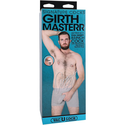 Фалоімітатор Doc Johnson Signature Cocks Girthmasterr 8.5 inch UltraSkyn (м'ята упаковка)