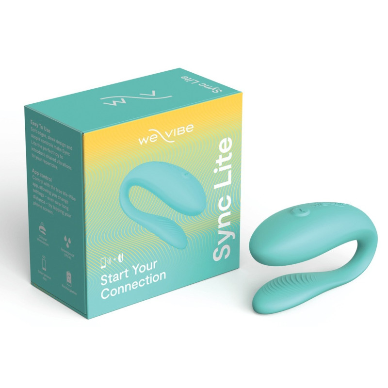 Вібратор для пар We-Vibe SYNC Lite Aqua