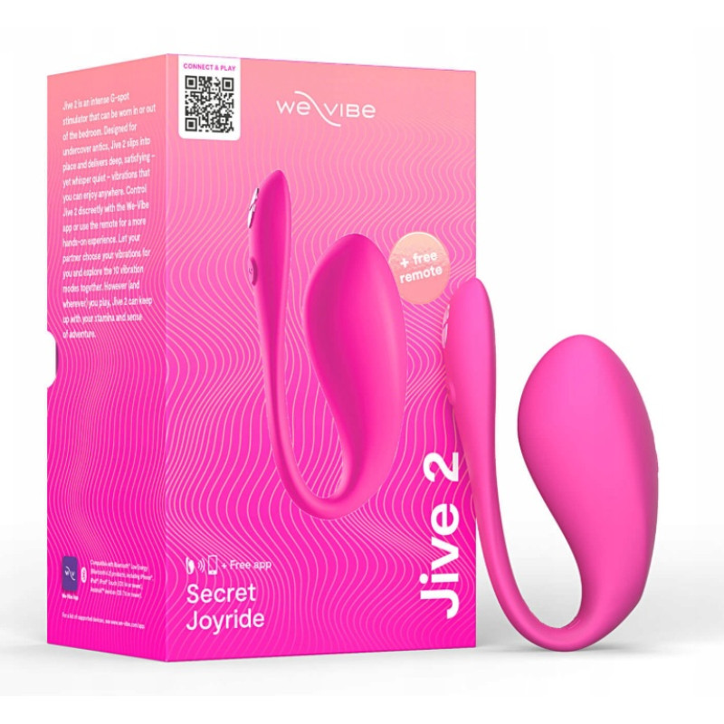 Смарт-віброяйце We-Vibe Jive 2 Electric Pink