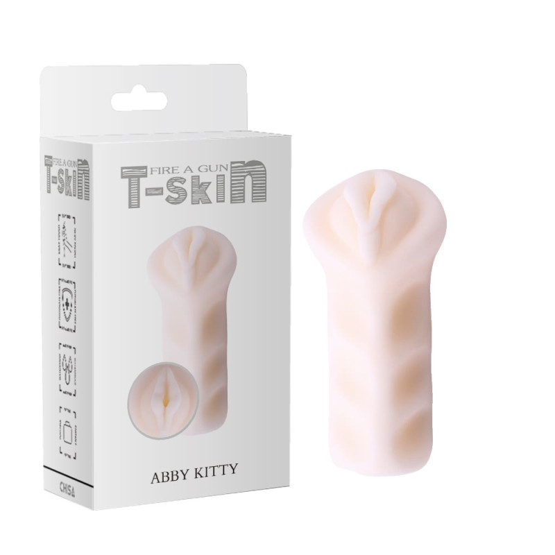 Мастурбатор Вагіна Chisa T-skin Abby Kitty, тілесний