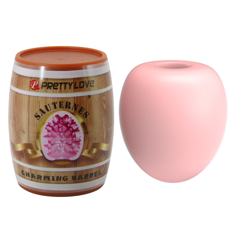 Мастурбатор яйце Pretty Love Barrel Pink рожевий, 5.5 см
