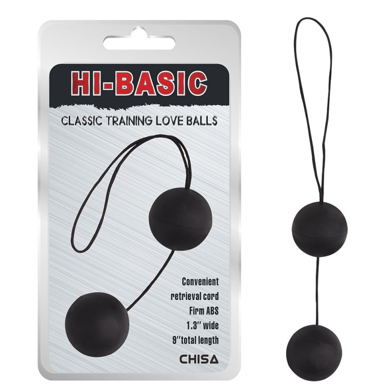 Вагінальні кульки Chisa Hi-Basic, чорний