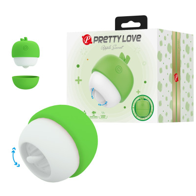 Кліторальний стимулятор Pretty Love APPLE Secret, зелений