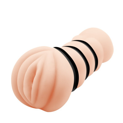 Мастурбатор реалістичний Crazy Bull Pocket Pussy із кібершкіри, 15 см