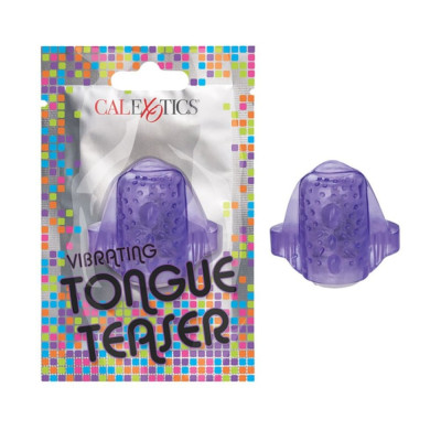 Вібратор на мову CalExotic Vibrating Tongue Teaser, фіолетовий