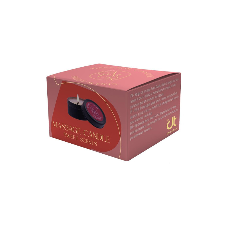 Масажна свічка Dream Toys Amour з солодким та ніжним ароматом, 30 г