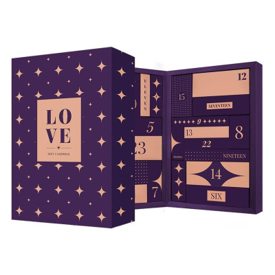 Адвент-календар для пари Dream Toys LOVE Pleasure Box Sexy Calendar, 24 предмети