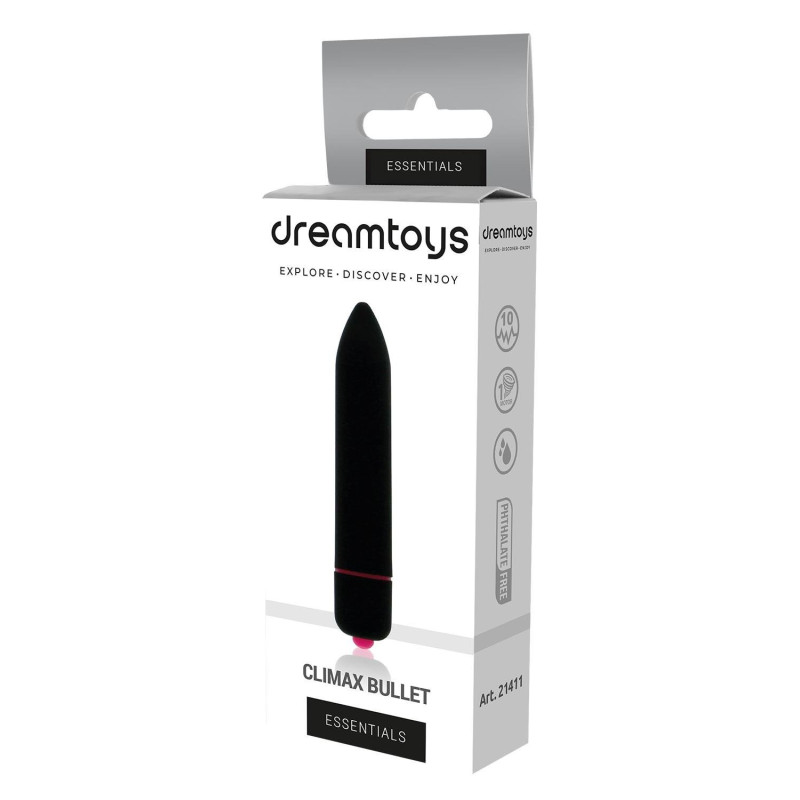 Міні вібромасажер DreamToys Vibes of Love Climax Bullet чорний