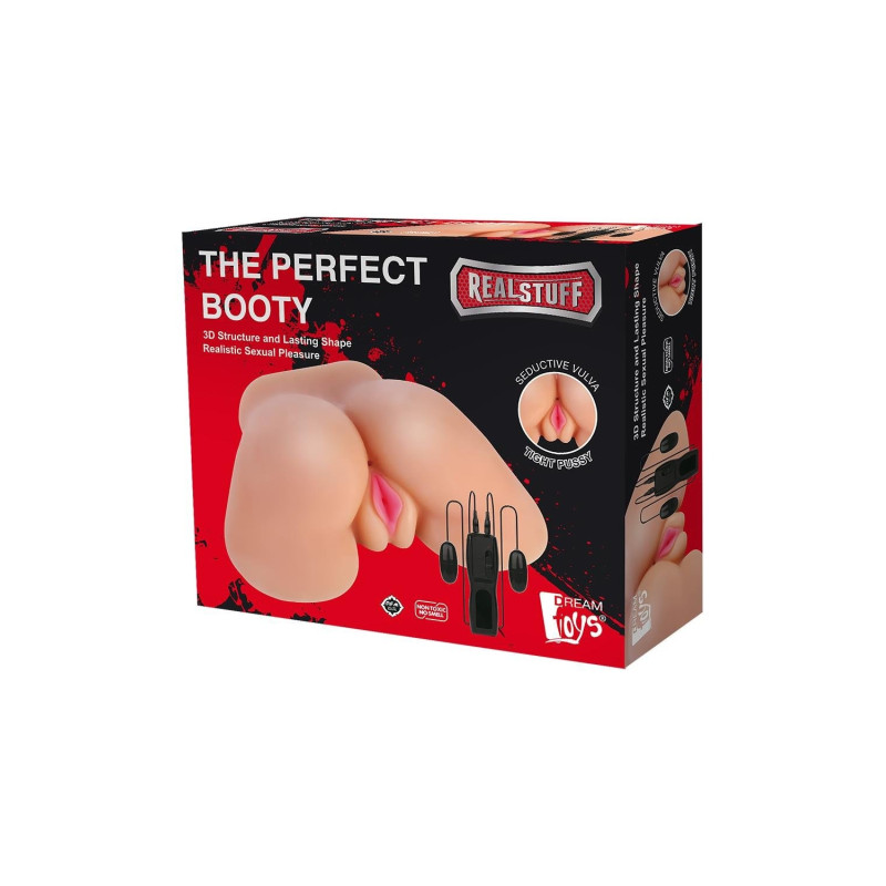 Мастурбатор із вібрацією Dream Toys REALSTUFF THE PERFECT BOOTY