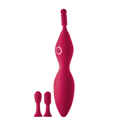 Вібратор для клітора з насадками Dream Toys SPARKLING VERONA