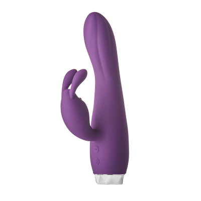 Вібратор кролик Dream Toys Flirts Rabbit, фіолетовий, 17 х 3 см