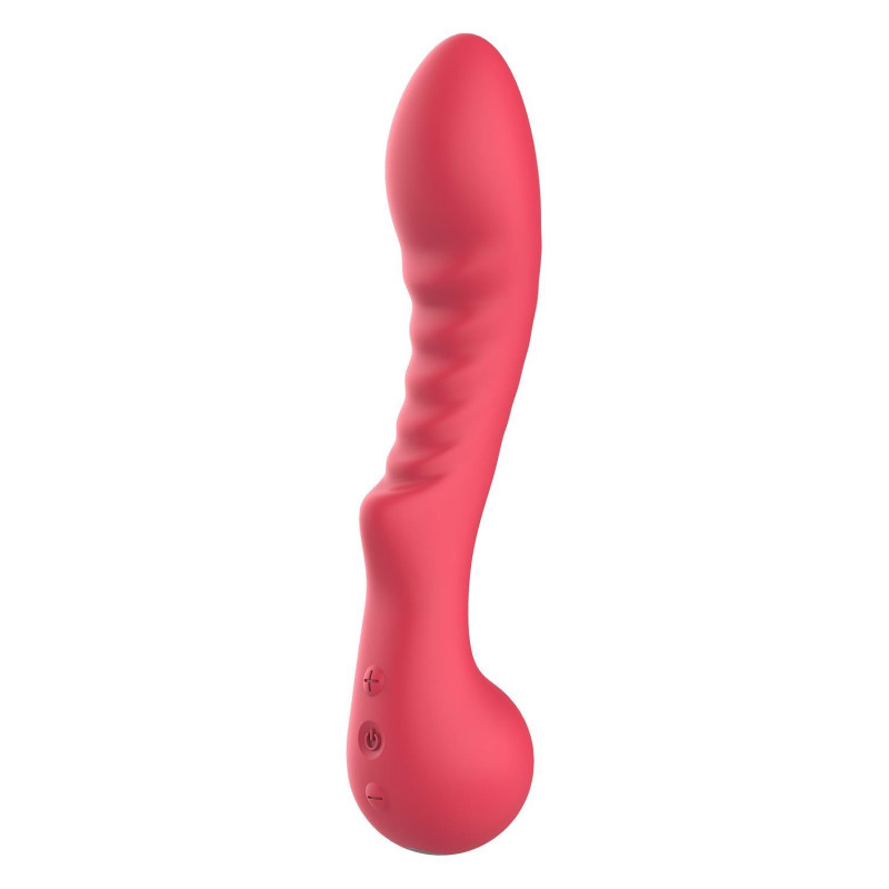 Вібратор рельєфний для точки G Dream Toys Amour Aimee, червоний