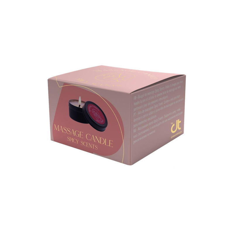 Масажна свічка Dream Toys Amour з пряним ароматом, 30 г