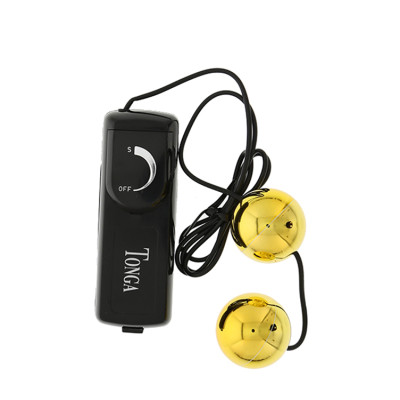 Вагінальні кульки Seven Creations Vibrating Balls, GOLD