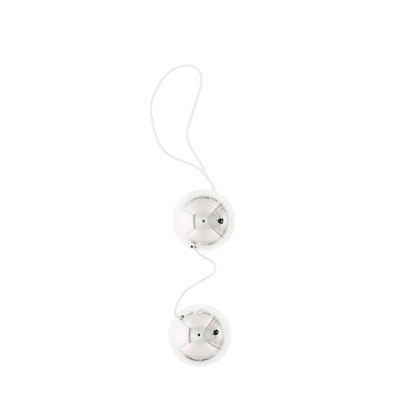Вагінальні кульки Seven Creations DUO BALLS, SILVER