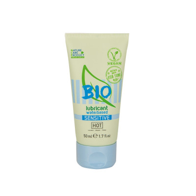 Органічний лубрикант на водній основі Hot Bio Lube Sensitive, 50 мл