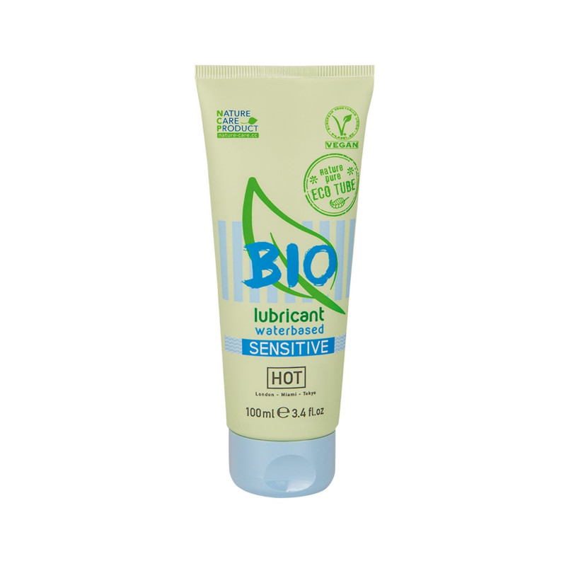 Органічний лубрикант на водній основі Hot Bio Lube Sensitive, 100 мл