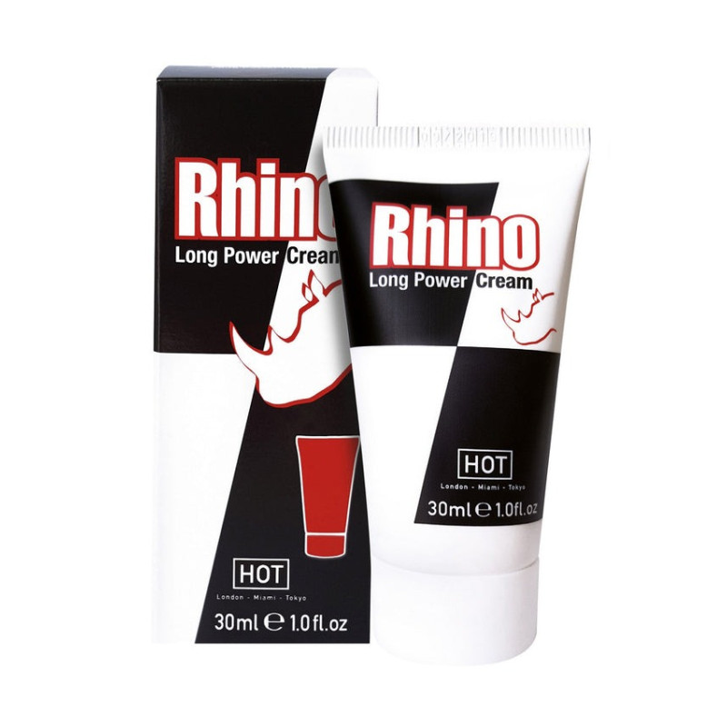 Крем пролонгатор для чоловіків Hot RHINO, 30 мл