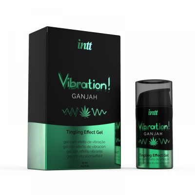 Рідкий вібратор Intt Vibration – Канабіс, 15 мл