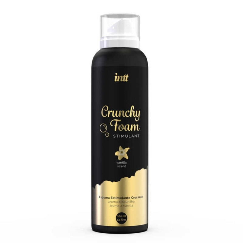 Преміум масажна піна Intt Crunchy Foam - Ваніль (150 мл) Екстразволожувальний