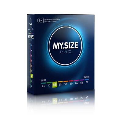 Презервативи ультратонкі Mister Size My.Size Small 49 мм (3 шт)