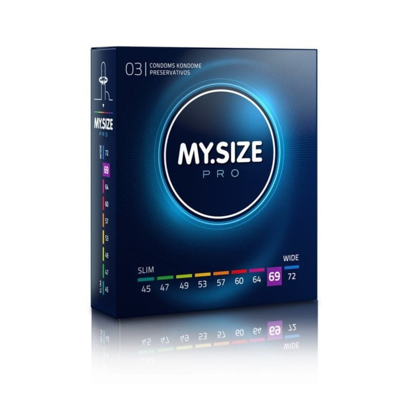 Презервативи ультратонкі латексні Mister Size My.Size Large 69 мм 3 шт