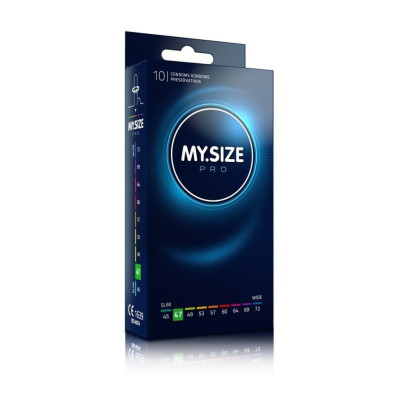 Презервативи ультратонкі латексні My.Size Extra Small 47 мм (10 шт)