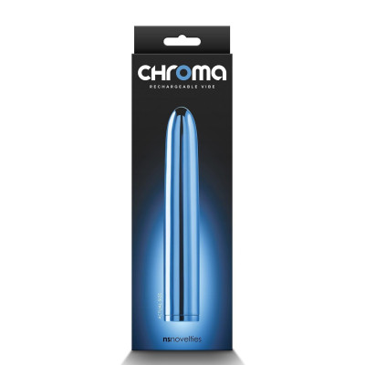 Класичний вібратор NS Novelties Chroma блакитний